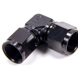 FRAGOLA #10 Female 90 Degree Coupler Fitting Black 496310-BL