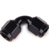 FRAGOLA #8 90-Degree Female Couple Fitting Black 496318-BL