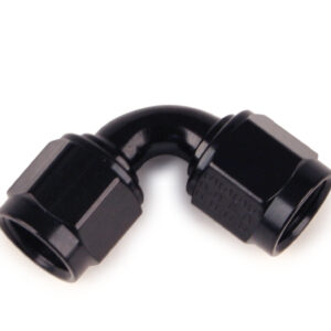 FRAGOLA #8 90-Degree Female Couple Fitting Black 496318-BL