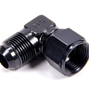 FRAGOLA 16an Female- Male Union 90-Deg Fitting - Black 498108-BL