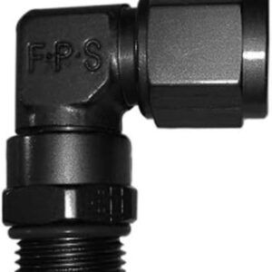 FRAGOLA 6an Female nut to 8an ORB 90-Deg Fitting 499068-BL