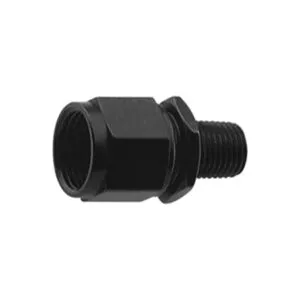 FRAGOLA #10 Female Swivel to 3/8mpt Fitting Black 499311-BL