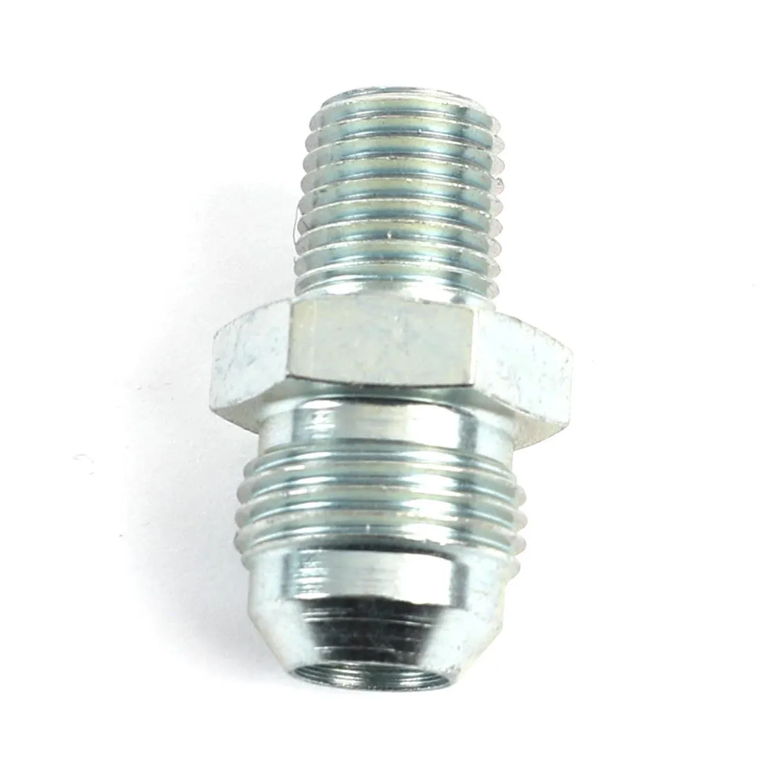 FRAGOLA 8an x 1/4-MPT Straight Adapter Fitting - Steel 581607