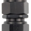 FRAGOLA Hose Fitting #8 Straight PTFE Black 680108-BL