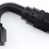 FRAGOLA Hose Fitting #10 120 Deg PTFE Black 681210-BL