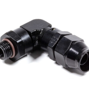 FRAGOLA Hose Fitting #8 90 Deg to #6 ORB PTFE Black 689707-BL