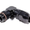 FRAGOLA Hose Fitting #8 90 Deg to #8 ORB PTFE Black 689708-BL