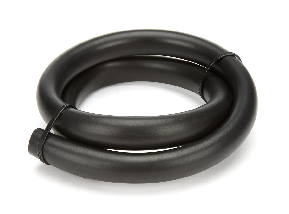FRAGOLA #10 Push-Lite Hi-Temp Hose 3ft - -BLack 833010