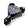 FRAGOLA 8an Y-Male Fitting Black 900608-BL