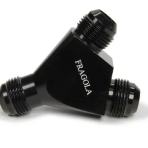 FRAGOLA #12an Male Y-Fitting Black 900612-BL