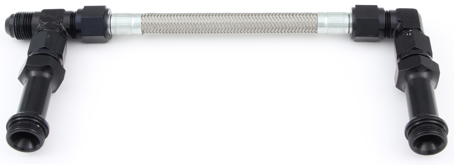FRAGOLA #8 Pro Stock Fuel Line Kit 4150 Black 920023-BL