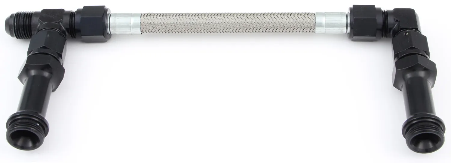 FRAGOLA #8 Pro Stock Fuel Line Kit 4150 Black 920023-BL