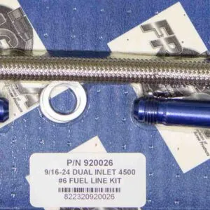 FRAGOLA #6 Pro Stock Fuel Line Kit Demon 920026