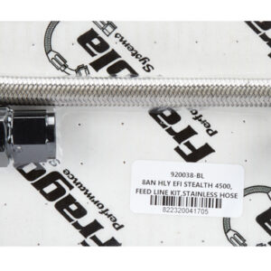 FRAGOLA EFI Fuel Line Kit Holley 4500 Stealth 920038-BL