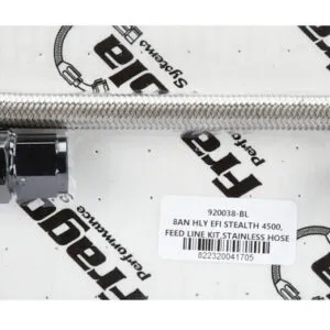 FRAGOLA EFI Fuel Line Kit Holley 4500 Stealth 920038-BL