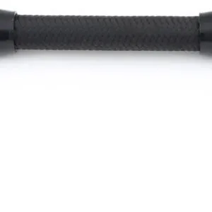 FRAGOLA #8 Fuel Line Kit 7/8-20 Dual Inlet 4150 Black 930003-BL