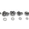 FRAGOLA Push Lock Clamps 50pk 10-Each  4an - 12an 999170