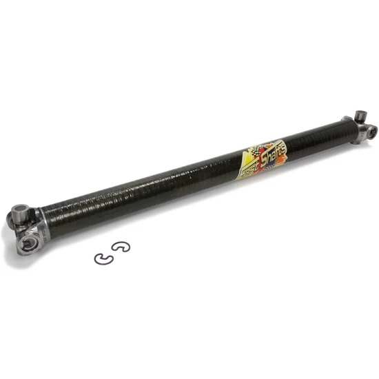 FAST SHAFTS Driveshaft Carbon Fiber 27.5in Long Steel Ends 2CF-10X10-275