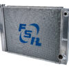 FSR RACING Radiator Chevy Double Pass 27.5in x 19in -16an 2719D2-16