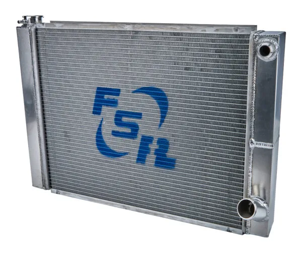 Fsr Radiator FSR RACING Radiator Chevy Double Pass 27.5in x 19in -16an 2719D2-16