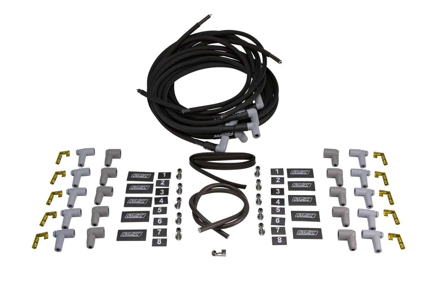FAST ELECTRONICS Spark Plug Wire Set 8.5mm w/Sleeve 90 Degree 295-0082