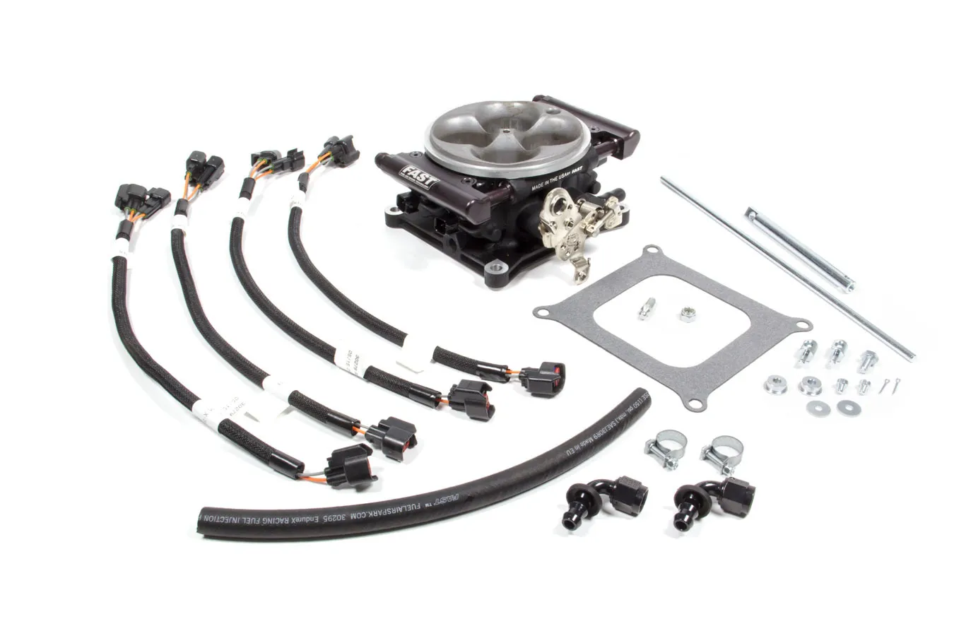 FAST ELECTRONICS EZ EFI 1.0 Dual Quad Upgrade Kit - Black 304155-06