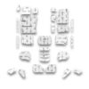 FLATLINE BARRIERS 1993-02 GM F-Body Floor Insulation Kit TABF2019
