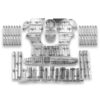 FLATLINE BARRIERS 55-59 GM Truck Low Tunne l Full Insulation Kit TABT4038
