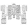 FLATLINE BARRIERS 71-73 Ford Mustang Coupe Full Insulation Kit TABZ6016
