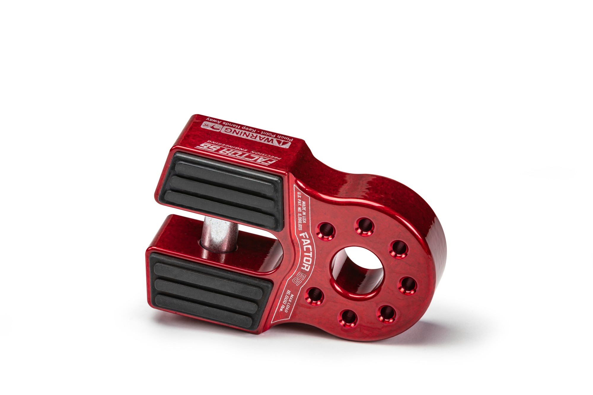 Factor 55 FlatLink – Support De Manille Pliable Pour Treuil – Aluminium, Charge Max 7.3t