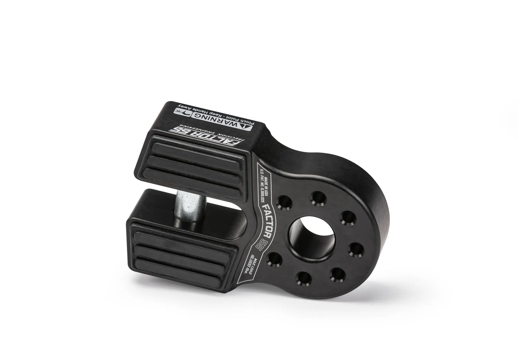 FACTOR 55 Flatlink Winch Shackle Mount Black 00050-04