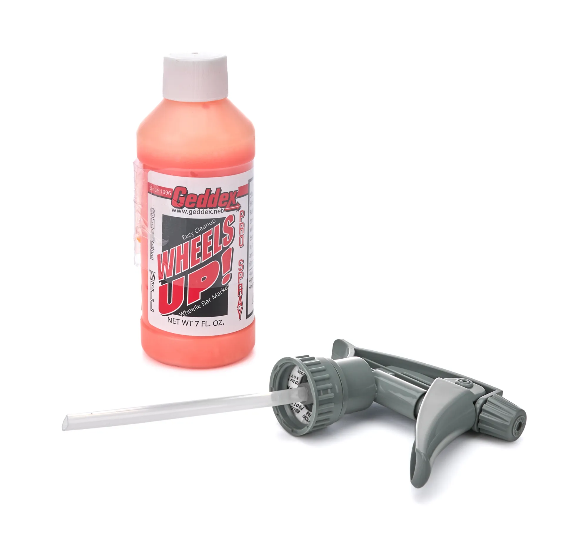 GEDDEX Pro Spray Wheelie Bar Marker Orange 7 Ounce 115B