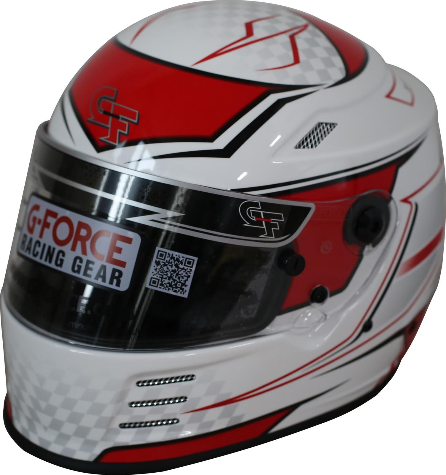 G-FORCE HELMET REVO GRAPHICS XXL RED SA2020 13005XXLRD