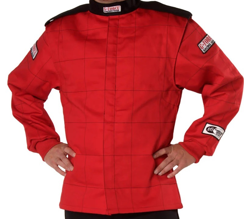 G-FORCE Jacket GF125 Child Large Red 4126CLGRD