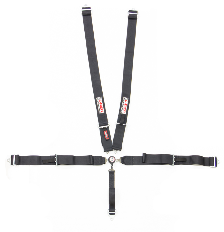 G-FORCE Indivd. Shoulder Harness Pull-Up C/L Pro Series 7100BK