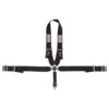 G-FORCE 5pt Harness Camlock Black U Shoulder Pull-Dn 7140BK