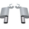 GIBSON EXHAUST Axle Back Dual Exhaust S ystem  Aluminized 17407