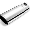 GIBSON EXHAUST Stainless Single Wall An gle Exhaust Tip 500420