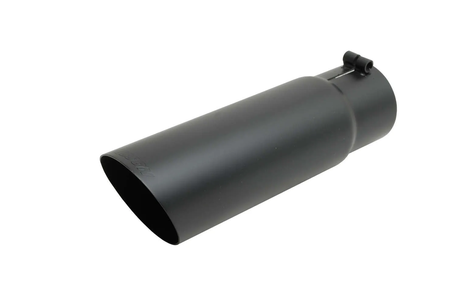 GIBSON EXHAUST Black Ceramic Single Wal l Angle Exhaust Tip 500638-B