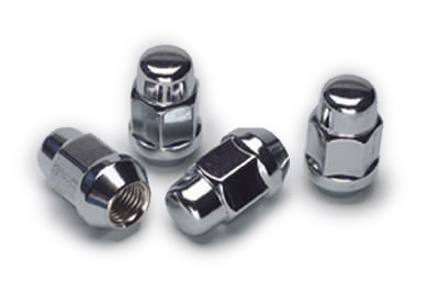 GORILLA 4 Lug Nuts 12mmx1.5 Acorn Bulge Seat 41137