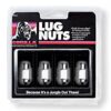 GORILLA 4 Lugnuts Acorn Bulge 7/16 41177B