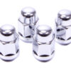 GORILLA 4 Lug Nuts 1/2in Acorn Bulge Seat 41187B
