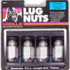 GORILLA 100 Lugnuts 7/16 Acorn 13/16 Hex 71178
