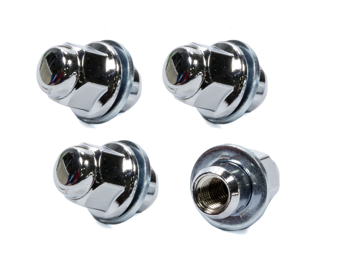 GORILLA 4 Lug Nuts Mag Shank 12mm x 1.5 13/16in Hex 73137TB