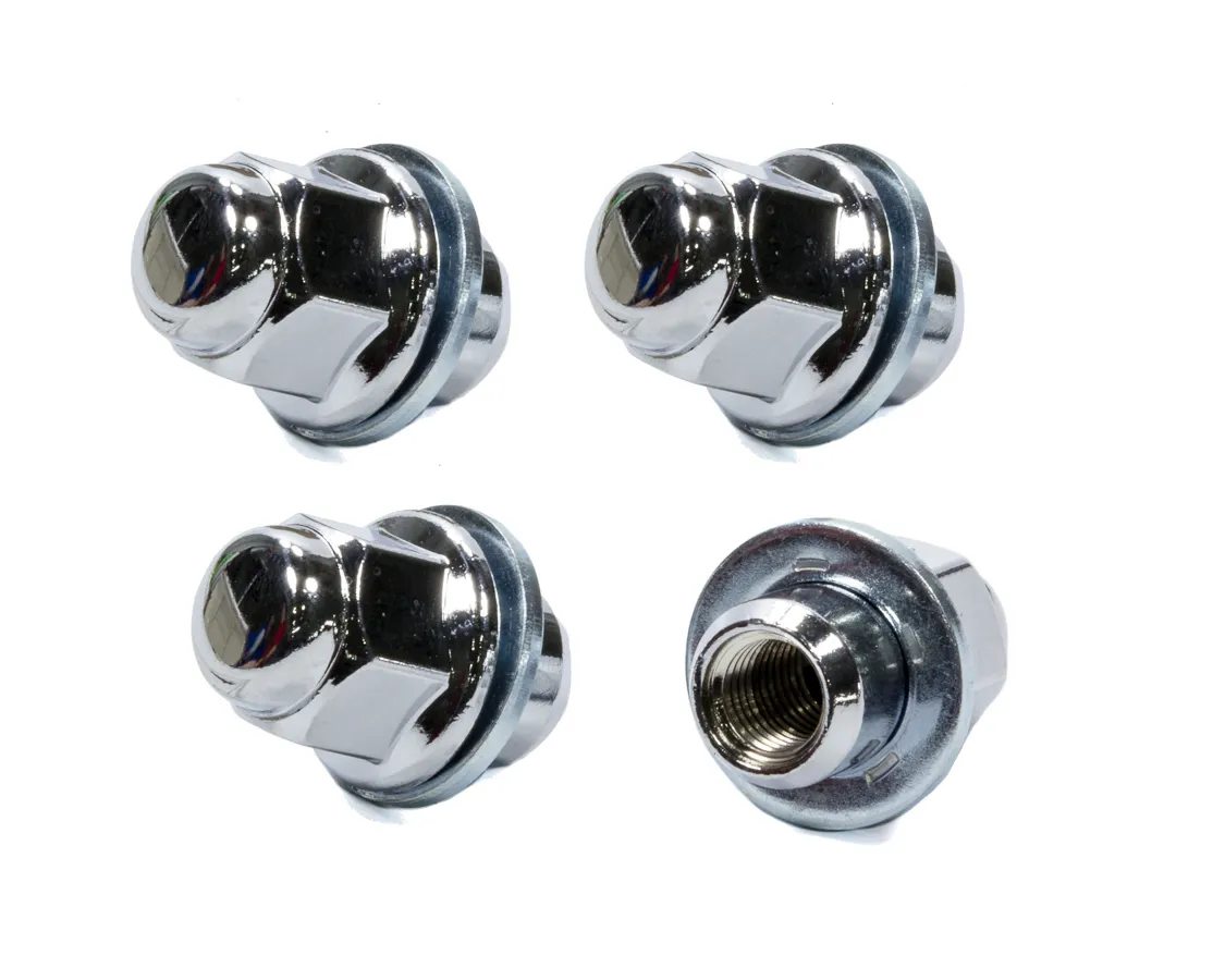 GORILLA 4 Lug Nuts Mag Shank 12mm x 1.5 13/16in Hex 73137TB