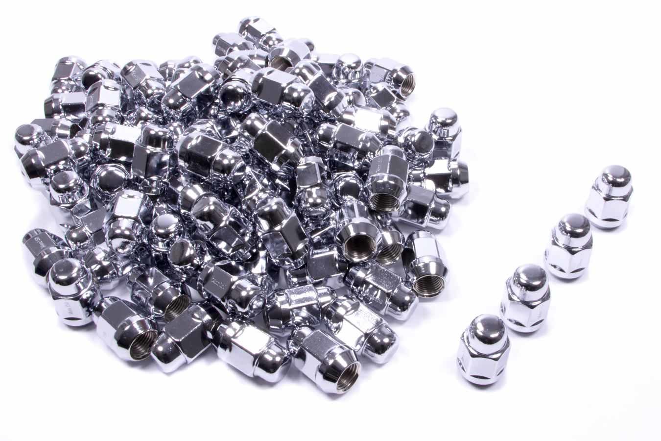 GORILLA 100 Lugnuts 14mm x 1.50 Acorn Bulge 13/16 Hex 91148