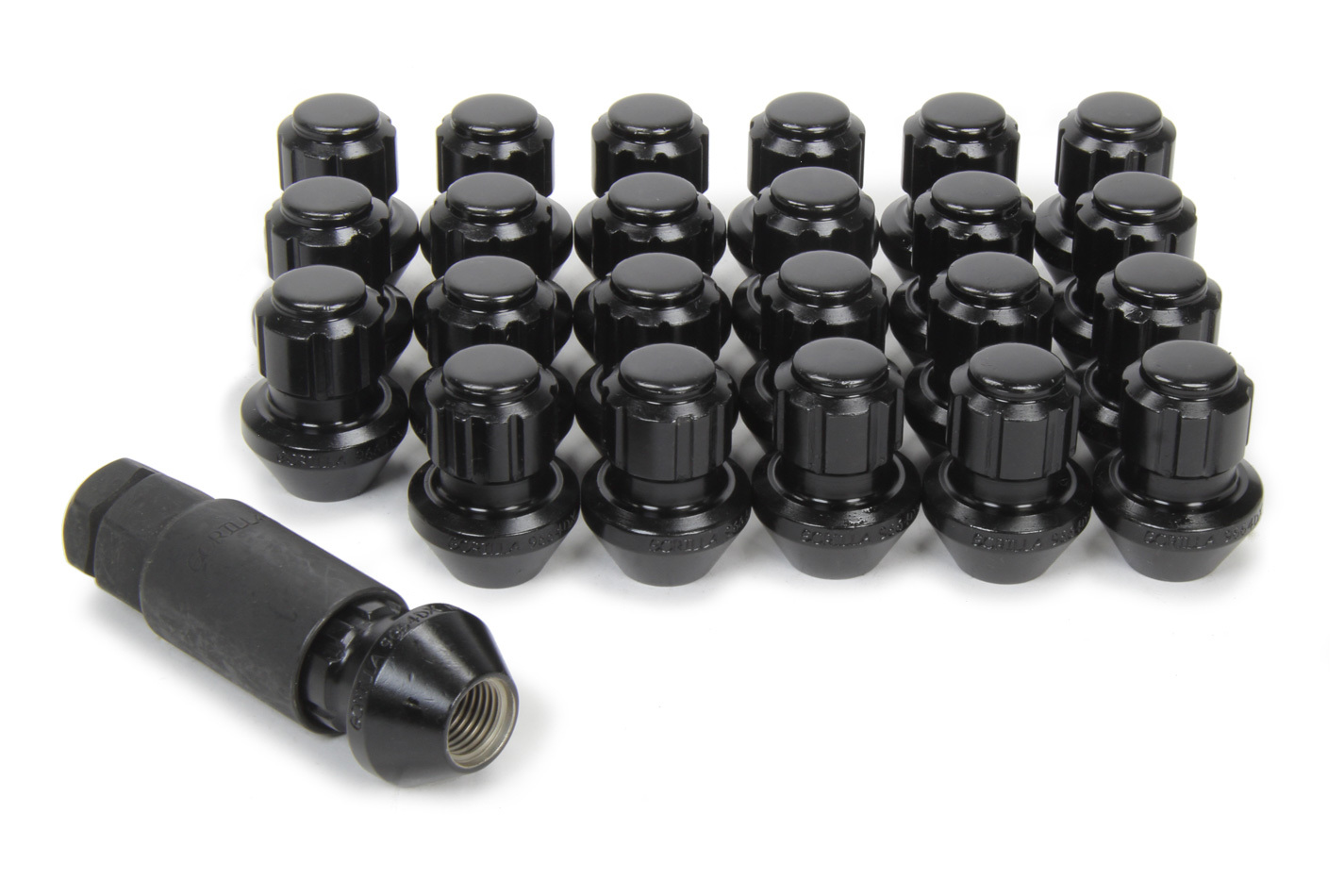 GORILLA Lug Nut and Lock System 14mm x 1.50 Black 96644BDX