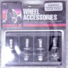 GORILLA 4 Valve Stems Inner Mount Bolt On Chrome VS402C