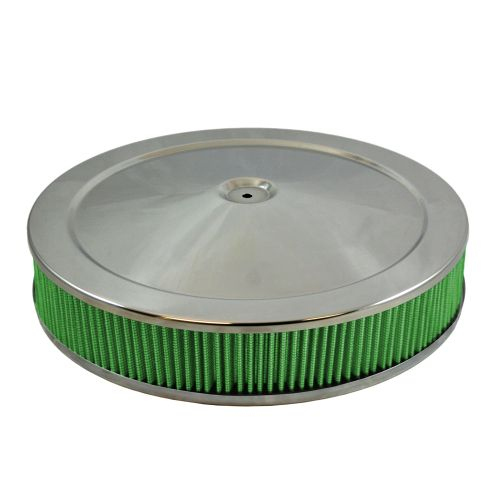 GREEN FILTER Air Cleaner Assembly 14 x 3 Flat Base 2194