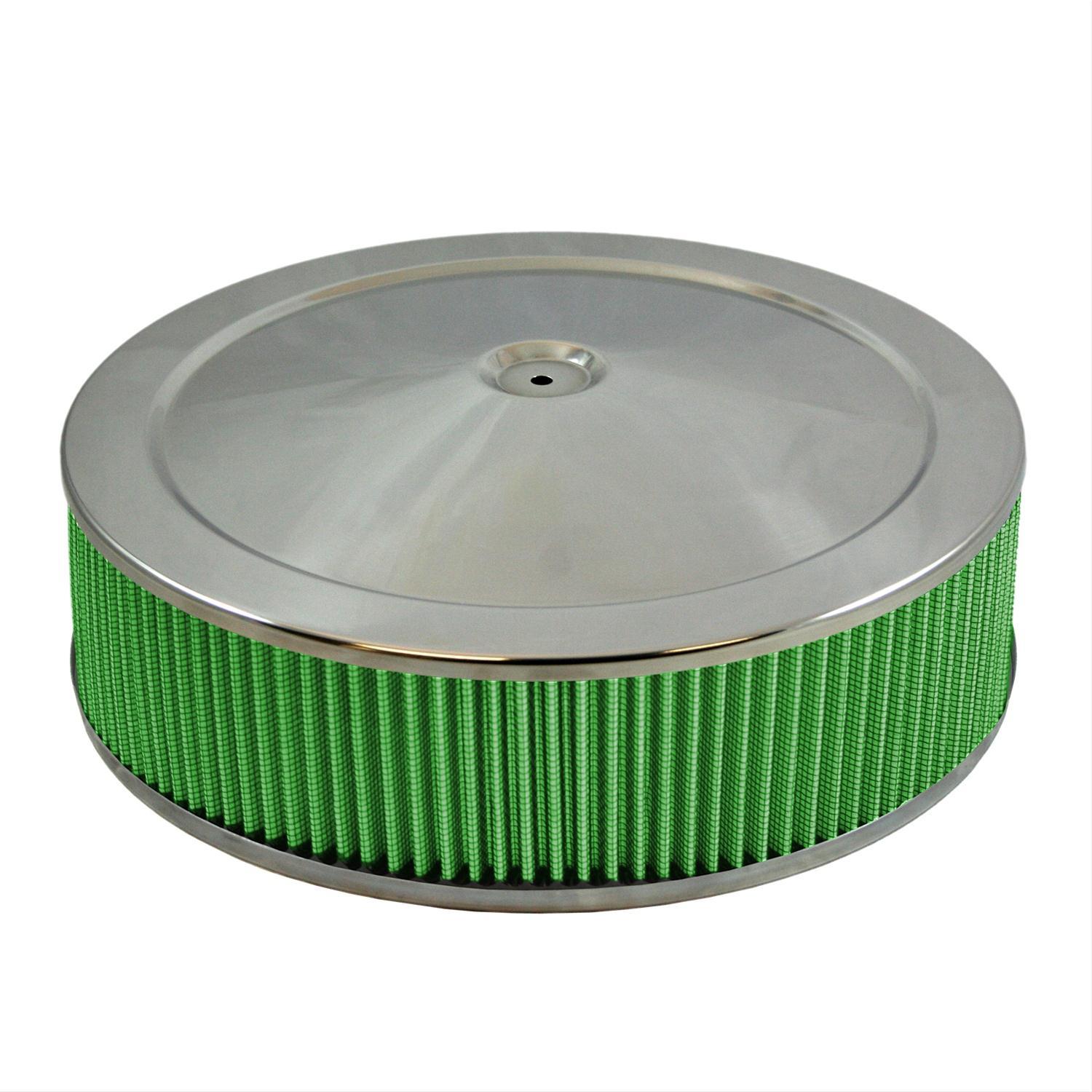 GREEN FILTER Air Cleaner Assembly 14 x 4 Drop Base 2344